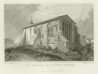 Resterne af Dunmow Priory, Essex